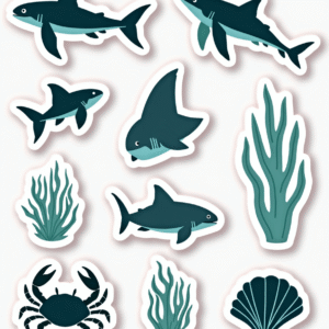 Sea Life  - Sticker Sheet v11
